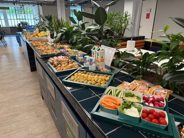 buffet en entreprise à Saint-Ouen